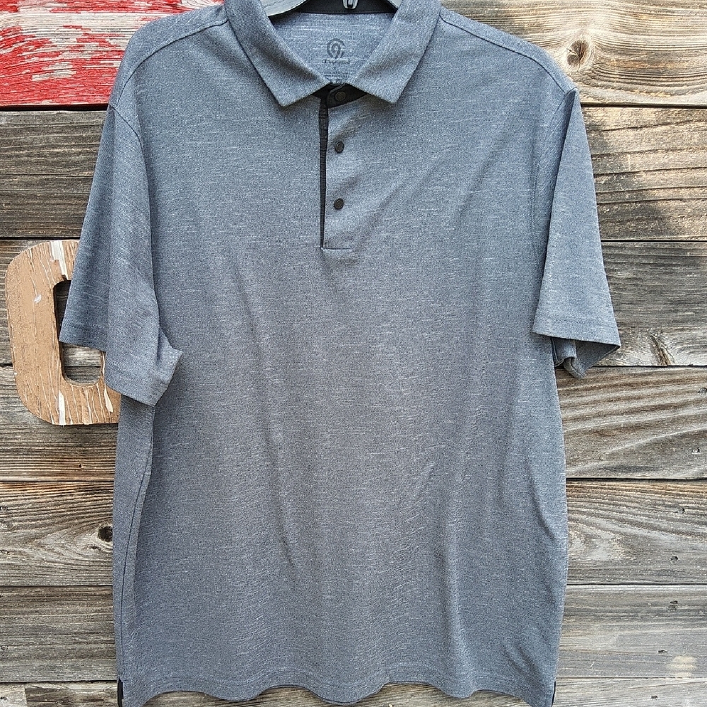 Champion Men's Gray Polo Shirt Size XL